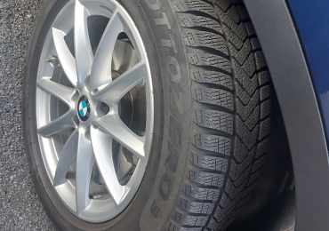 4 PNEUMATICI INVERNALI CON CERCHIONI BMW