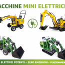 Caricatore Elettrico E Escavatore Elettrico NUOVI 2026 | Direttamente dal Produttore JSB MINI