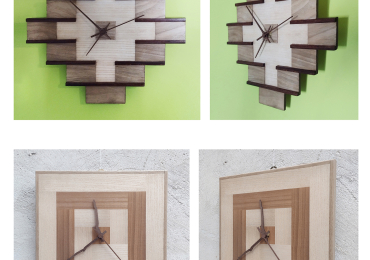 Orologi artigianali in legno