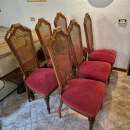 Sedie Umbertine restaurate – Set da 6