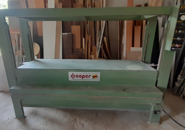 Pressa ad aria compressa Modello FT72 misure piano pressatura larghezza 100 x lunghezza 220 cm