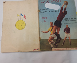 Album incompleto calciatori Panini 62-63