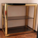 Mobile soggiorno vetro/metallo