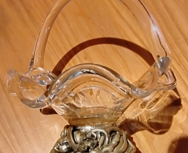 Elegante cestino decorativo vintage