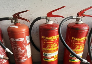 Estintore portatile carichi da 6 kg a polvere