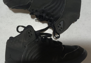 Scarpe Nike Air Jordan 1 Flight 4 all Black