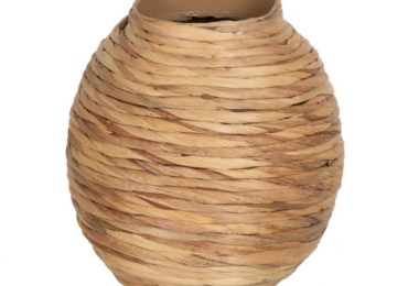 VASO NATURALE FIBRA NATURALE 26 X 26 X 27 CM