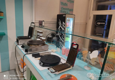 Bancone Yogurteria o pokeria e varie quasi completa