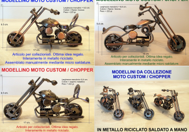 MOTO CUSTOM MODELLINI da COLLEZIONISMO