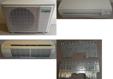 Condizionatore aria Daikin 2 split da 9.000 BTU più motore esterno