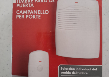 Campanello per porta  senza fili. Nuovo