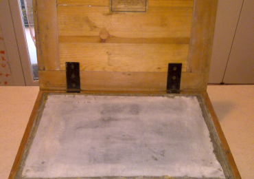 CASSETTA LEGNO STAGNA PORTAMUNIZIONI TEDESCA1940
