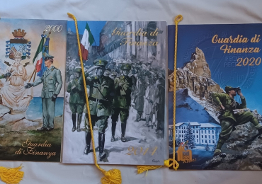 COLLEZIONE CALENDARI STORICI GUARDIA DI FINANZA (N°30 PEZZI)