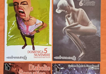 5 flyer Adrenaline – Les Folies de Pigalle