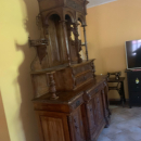 Antica credenza in noce, fine ‘800, stile neorinascimentale, 176 x 278 x 72 cm