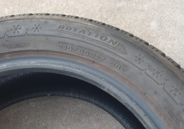 Treno gomme termiche  215 55 r17