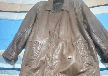 GIACCONE IN PELLE IMBOTITTO DA UOMO