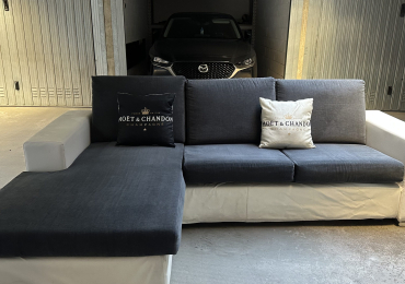 Divano 3 posti con chaise longue