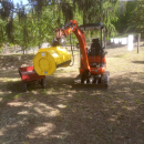 miniescavatore Kubota u17 3a