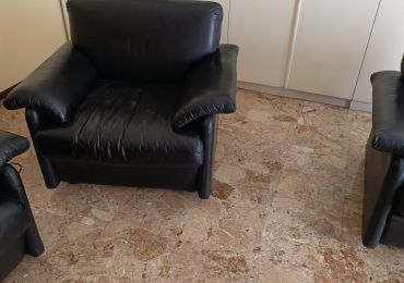 Salotto in pelle eccezionale