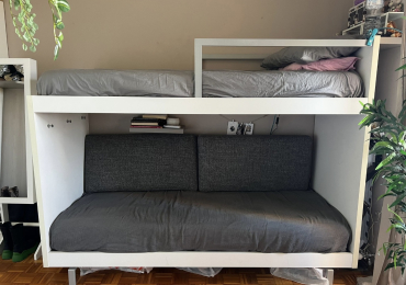 Letto a castello moderno