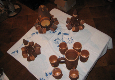 SERVIZIO IN TERRACOTTA