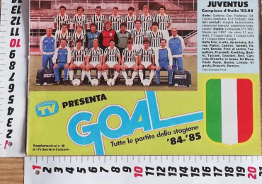 Goal di TV Sorrisi e Canzoni Serie A 1984-85 Juventus
