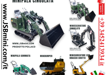 Kopari, caricatori, dumper – NUOVO 2025 – Direttamente dal produttore JSB