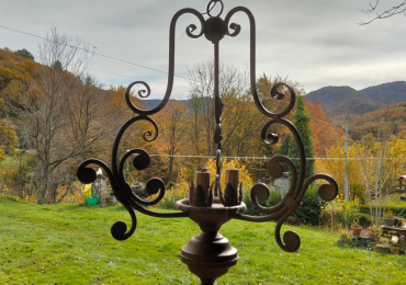 Lampadario in metallo