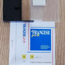 4 audiocassette di corsi di lingue De Agostini di inglese, francese, spagnolo e tedesco