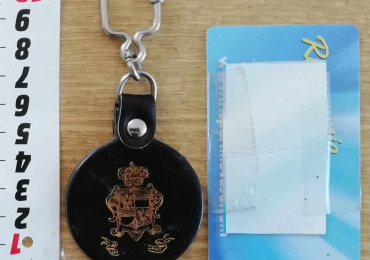 Portachiavi del 12° Reggimento Cavalleggeri di Saluzzo keychain