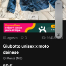 Giubbotto moto dainese taglia 50