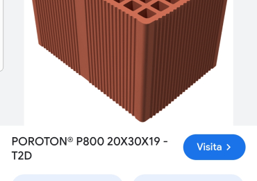 Cerco Blocchetti cemento poroton