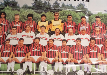 Super Mega Poster MIlan Campione d’Italia 1991-92