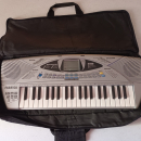 Pianola digitale portatile Farfisa SK410 Tastiera musicale di colore grigio