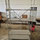 scaffale inox