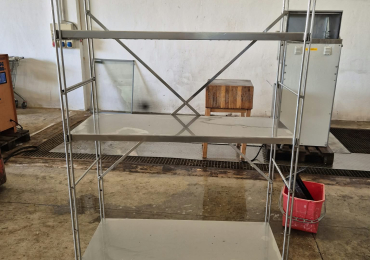 scaffale inox