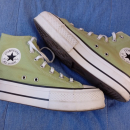 Converse Chuck Taylor All Star Lift Platform Hi – Vitality Green