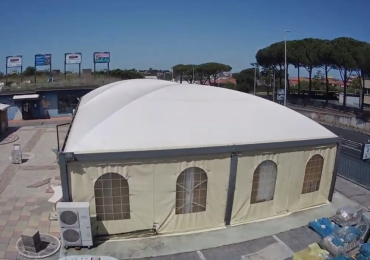 GAZEBO PROFESSIONALE 10 MX 20 M