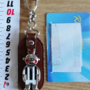 Portachiavi (keychain) calciatore maglia bianconera