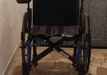 CARROZZINA DISABILI RUOTE GRANDI
