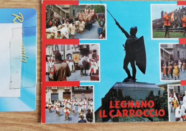 Cartolina (postcard) “LEGNANO IL CARROCCIO”