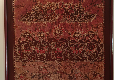 Dipinto Tradizionale Balinese (Stile Ubud) – 93×101 cm