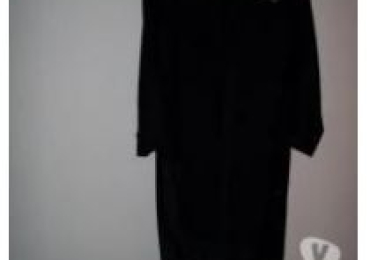 frack nero rigato frescolana taglia 46 Alfa Fashion