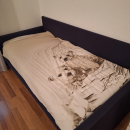 letto singolo con letto estraibile