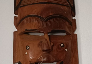 maschere tribali legno