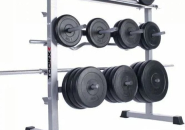 RASTRELLIERA PER PESI , MANUBRI E BILANCIERI