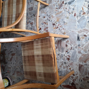due sedie anni 70 da restaurare